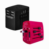 5Core Universal Travel Adapter International Power Adapters 2 Pack Multicharger Plug