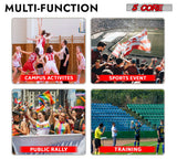 5 Core Megaphone 30W Bull Horn PA Speaker w 800 Yards Range Loud Siren Voice Amplifier Portable