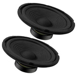 5 Core 6 Inch Subwoofer Pair 300W Car Audio Sub Woofer 4 Ohm Deep Bass Replacement Loud Speaker