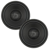 5 Core 10" Subwoofer Pair 300W Car Woofer 4 Ohm Replacement Deep Bass Sub Loud Speaker for Vehicle