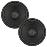 5 Core 10 Inch Woofer Pair 300W Car Subwoofer 4Ohm Replacement Deep Sub w Poly Cone