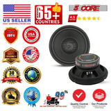 5 Core 8 Inch Subwoofer 200W Car Audio Woofer 4 Ohm Replacement Deep Bass Component Loud Speaker