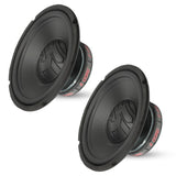 5 Core Car Subwoofer 2Pc 10" 3000W Pro Audio Deep Bass Component Sub Woofer 4Ohm Replacement Speaker