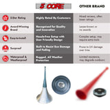 5 Core PA Horn Speaker 800W PMPO Compression Driver in 22 Inch Trumpet Throat Loud Audio System