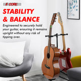 5Core Guitar Stand Floor Tripod Portable Adjustable Multi Guitars Holder 2N1