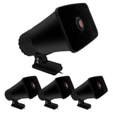 5 Core PA Horn Speaker 4Pcs 8 Inch 65W Loud Audio Outdoor Speakers System 8Ohm Reflex Megaphone