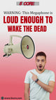 5Core Megaphone Bullhorn Speaker 100W Bull Horn Cheer Megafono 2000 Yards Range Loudspeaker W Siren