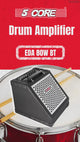 5 Core Electric Drum Amplifier 80W Professional Bluetooth Drumming Amp w 8” Speaker w 3 Band EQ