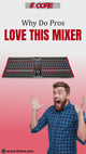 5Core Audio Mixer 24 Channel DJ Mixing Board Bluetooth USB Analog Professional Mezclador De Audio