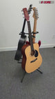 5 Core Guitar Stand Adjustable Triple Guitars Stands Floor w Neck Holder for Acoustic Electric Bass