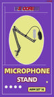 5Core Microphone Stand Suspension Desk Scissor Boom Arm 16" Shock Mount Pop Filter