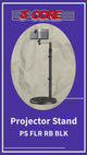 5Core Projector Stand Height Adjustable Mount Floor w 360° Swivel 3 Mounting Options