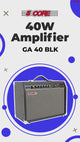 5 Core Guitar Amp 40W Electric Bass Acoustic Portable Amplifier Practice Amplificador