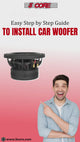 5Core 6.5 Inch Car Subwoofer Dual 2Ohm 1000W Speaker Sub Woofer Driver Aluminum Frame 6.5” Woofers
