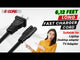 5Core 2-Prong Power Extension Cord smooth finish detail